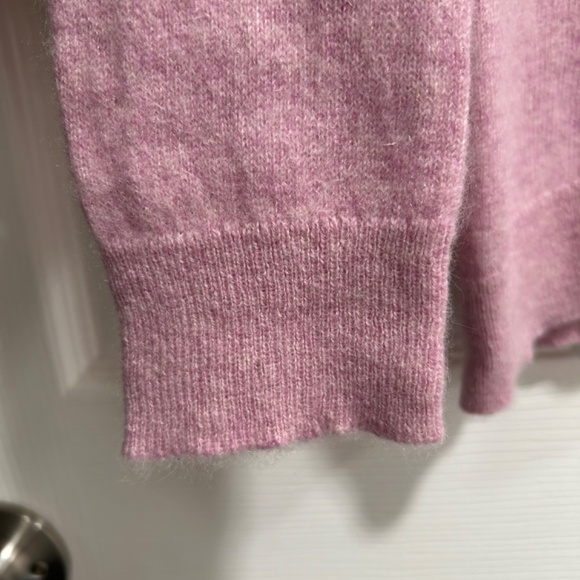 Charter Club Soft Rose Pink 100% Cashmere Sweater Crewneck Medium - Picture 4 of 4